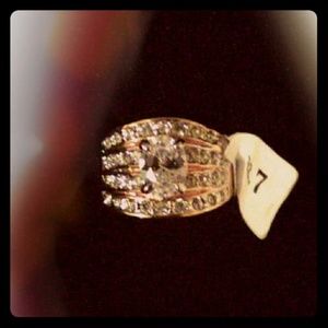 S14k diamond and gold Hge Lind ring 7